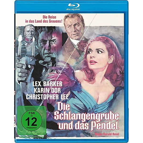 Die Schlangengrube und das Pendel - Kinofassung, Lex Barker, Karin Dor, Christopher Lee