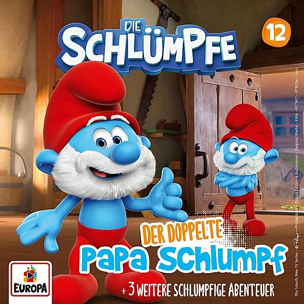 Die Schlümpfe - 12 - Folge 12: Der doppelte Papa Schlumpf, Amy Serafin, Peter Saisselin