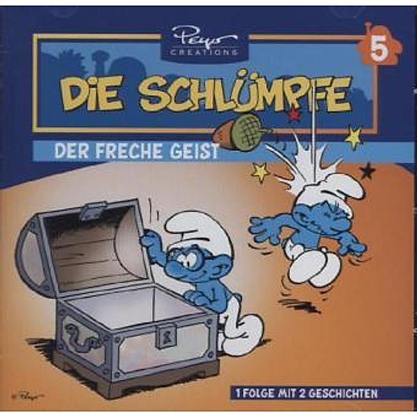 Die Schlümpfe - Der freche Geist!, 1 Audio-CD, Die Schlümpfe