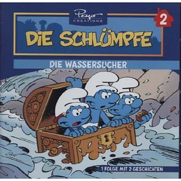 Die Schlümpfe - Die Wassersucher, 1 Audio-CD, Die Schlümpfe