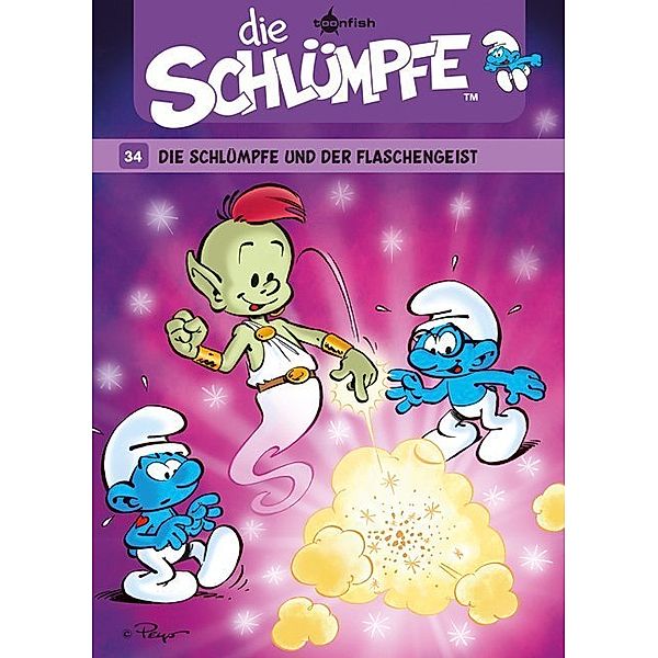 Die Schlümpfe und der Flaschengeist / Die Schlümpfe Bd.34, Peyo, Thierry Culliford