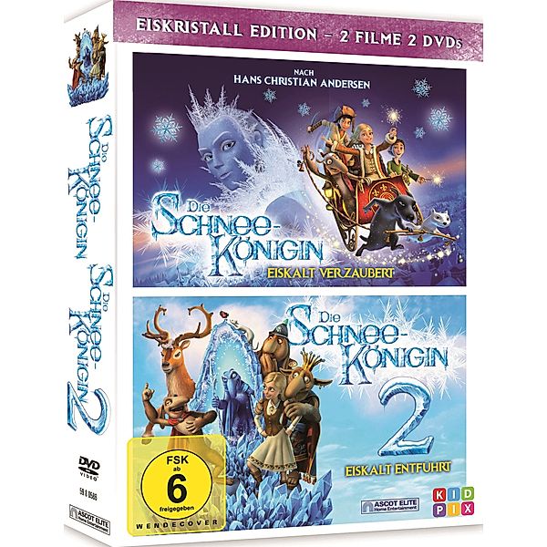 Die Schneekönigin 1 + 2 DVD bei Weltbild.de bestellen