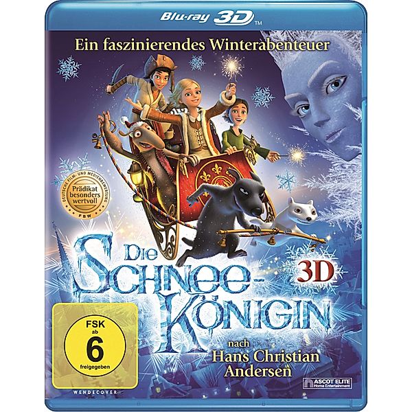 Die Schneekönigin - 3D-Version, Hans Christian Andersen