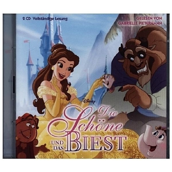 Die Schöne und das Biest, 2 Audio-CDs, Walt Disney