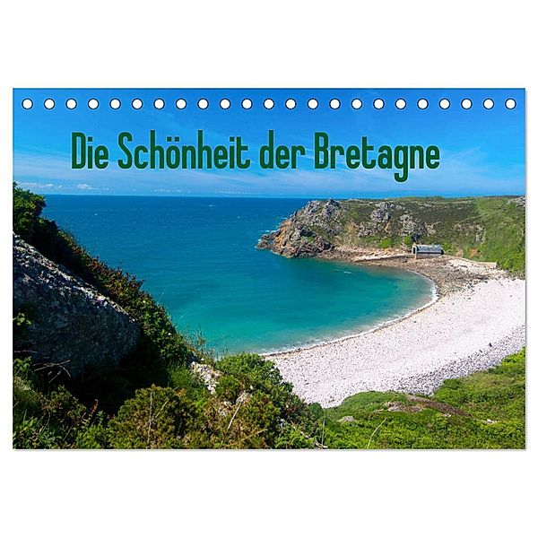 Die Schönheit der Bretagne (Tischkalender 2025 DIN A5 quer), CALVENDO Monatskalender, Calvendo, Tanja Voigt