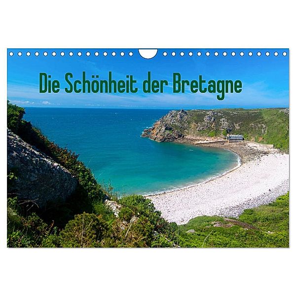 Die Schönheit der Bretagne (Wandkalender 2024 DIN A4 quer), CALVENDO Monatskalender, Tanja Voigt