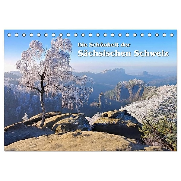 Die Schönheit der Sächsischen Schweiz (Tischkalender 2024 DIN A5 quer), CALVENDO Monatskalender, LianeM