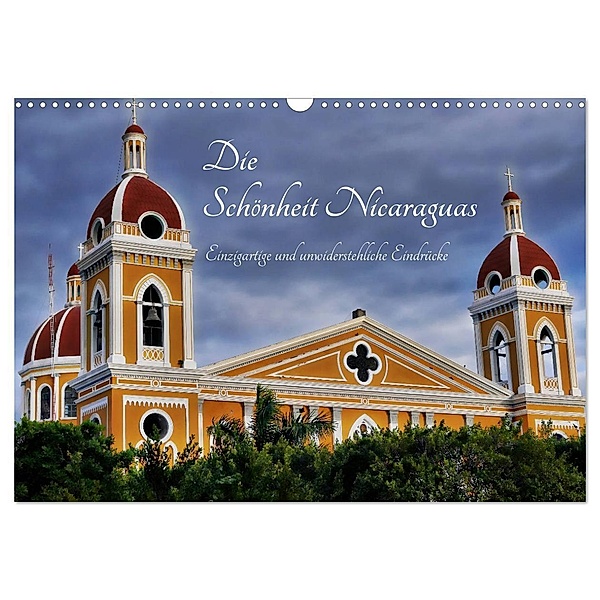 Die Schönheit Nicaraguas (Wandkalender 2024 DIN A3 quer), CALVENDO Monatskalender, Danica Krunic