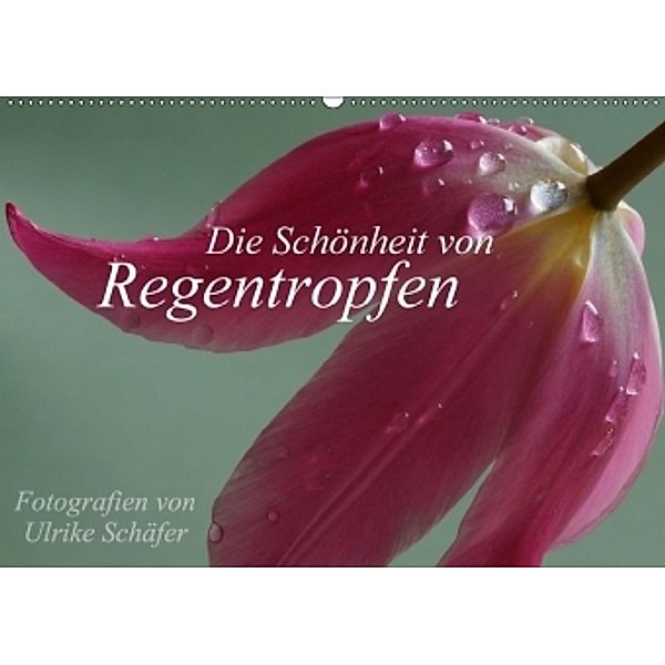Die Schönheit von Regentropfen (Wandkalender 2017 DIN A2 quer), Ulrike Schäfer