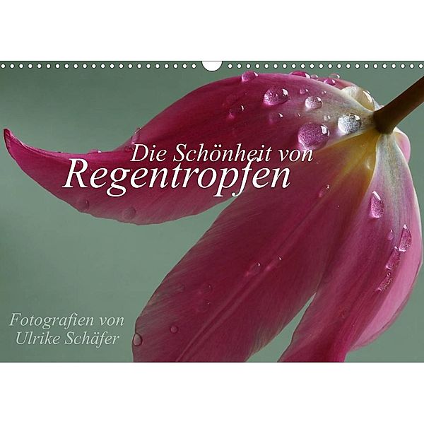 Die Schönheit von Regentropfen (Wandkalender 2023 DIN A3 quer), Ulrike Schäfer