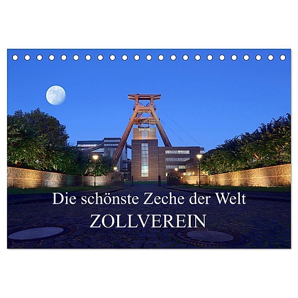 Die schönste Zeche der Welt Zollverein (Tischkalender 2024 DIN A5 quer), CALVENDO Monatskalender, Armin Joecks