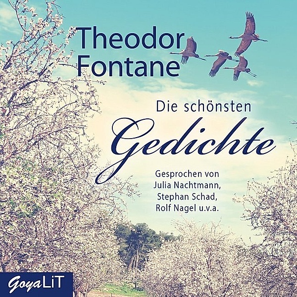 Die schönsten Gedichte,1 Audio-CD, Theodor Fontane