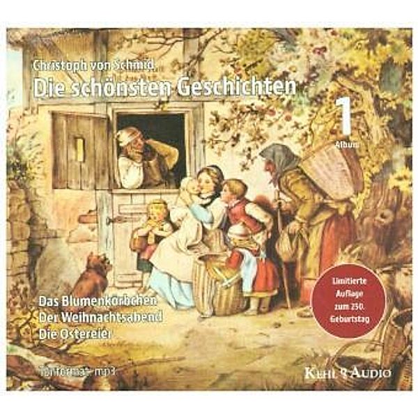 Die schönsten Geschichten, 1 MP3-CD, Christoph von Schmid