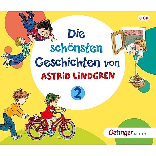 Die schönsten Geschichten von Astrid Lindgren 2.Tl.2,3 Audio-CD, Astrid Lindgren
