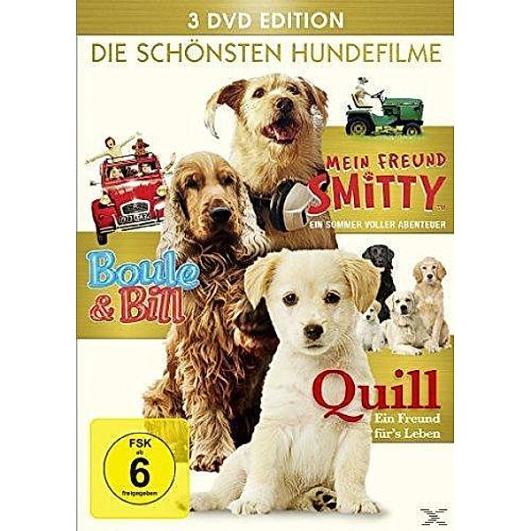 Die schönsten Hundefilme - Quill / Mein Freund Smitty / Boule & Bill DVD-Box, Michael Baumgarten, Roba, Alexandre Charlot, Franck Magnier, Shoichi Maruyama, Yoshihiro Nakamura