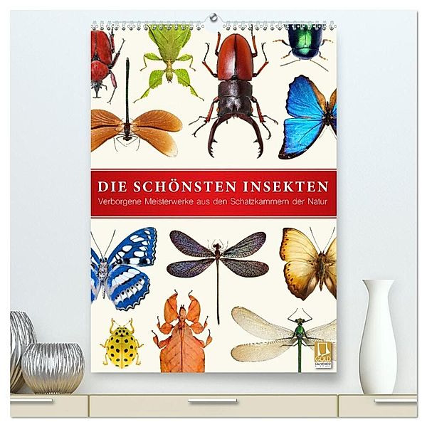Die schönsten Insekten (hochwertiger Premium Wandkalender 2024 DIN A2 hoch), Kunstdruck in Hochglanz, Wildlife Art Print