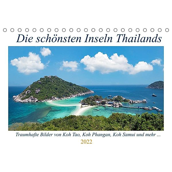 Die schönsten Inseln Thailands (Tischkalender 2022 DIN A5 quer), Bernd Hartner