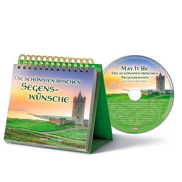 Die schönsten irischen Segenswünsche mit CD, Renate Lehmacher, Georg Lehmacher