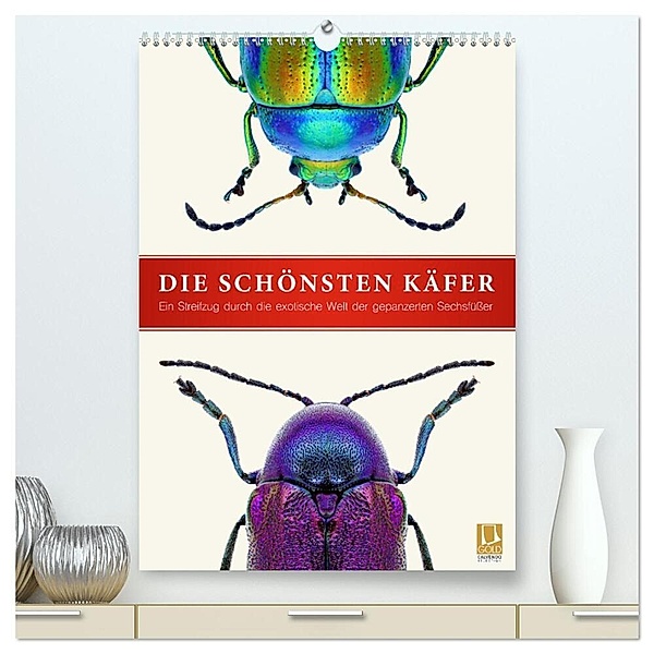 Die schönsten Käfer (hochwertiger Premium Wandkalender 2024 DIN A2 hoch), Kunstdruck in Hochglanz, Wildlife Art Print