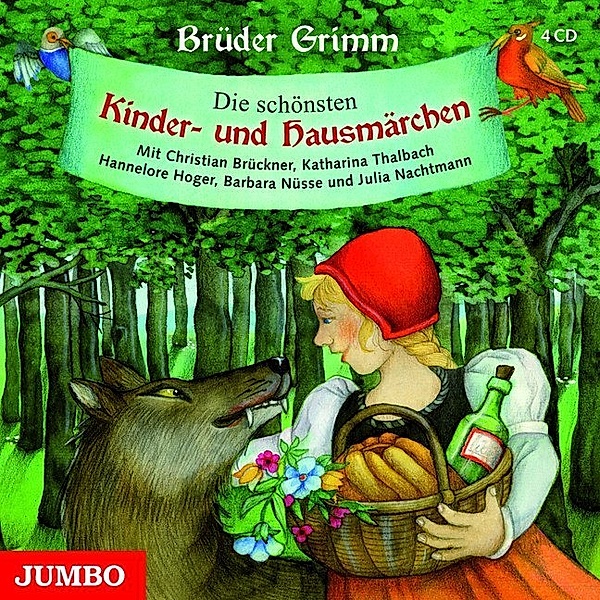 Die schönsten Kinder- und Hausmärchen,4 Audio-CDs, Jacob Grimm, Wilhelm Grimm