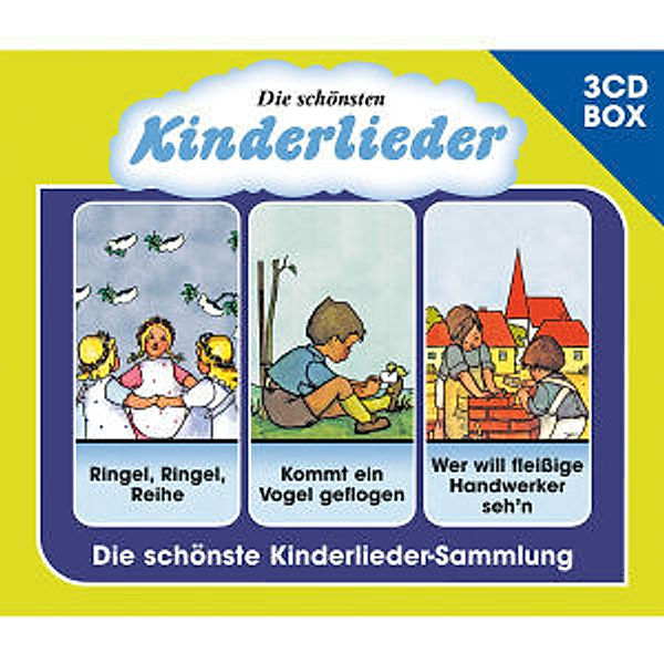 Die Schönsten Kinderlieder-3-Cd Liederbox Vol.2, Various