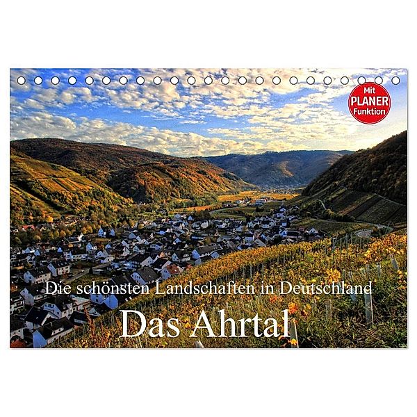 Die schönsten Landschaften in Deutschland - Das Ahrtal (Tischkalender 2025 DIN A5 quer), CALVENDO Monatskalender, Calvendo, Arno Klatt
