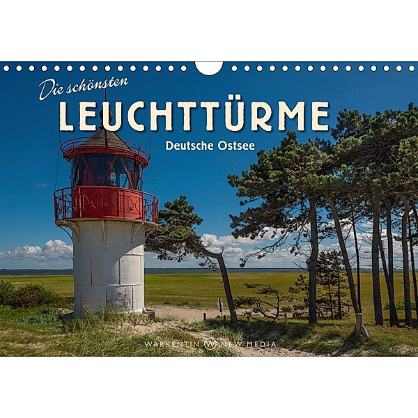 Die schönsten Leuchttürme - Deutsche Ostsee (Wandkalender 2020 DIN A4 quer), Karl H. Warkentin