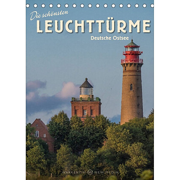 Die schönsten Leuchttürme - Deutsche Ostsee (Tischkalender 2022 DIN A5 hoch), Karl H. Warkentin