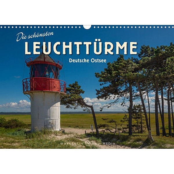 Die schönsten Leuchttürme - Deutsche Ostsee (Wandkalender 2022 DIN A3 quer), Karl H. Warkentin