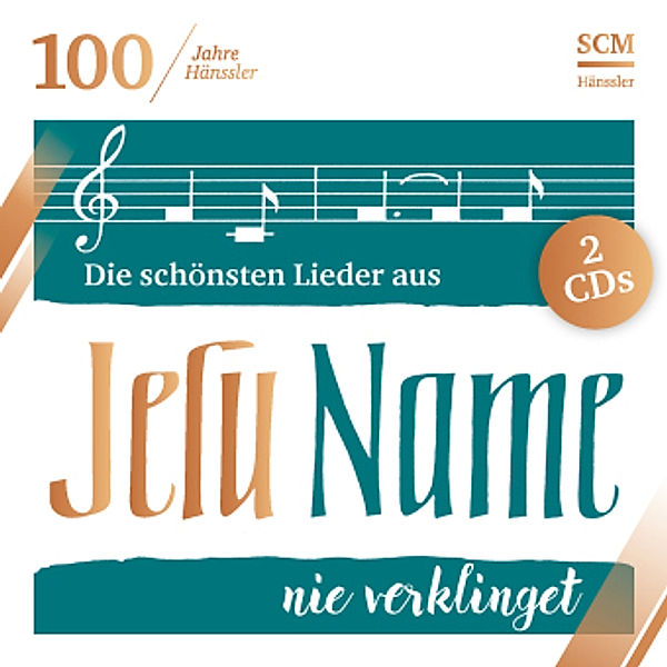 Die schönsten Lieder aus Jesu Name nie verklinget (100 Jahre Hänssler), 2 Audio-CDs