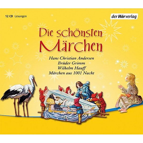 Die schönsten Märchen,12 Audio-CDs, Wilhelm Grimm, Jacob Grimm