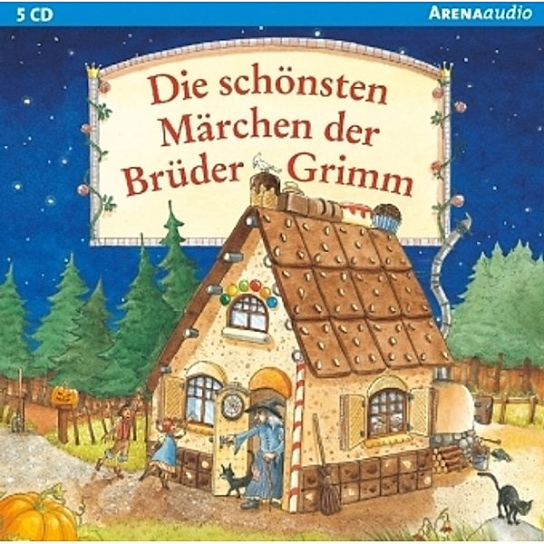 Die schönsten Märchen der Brüder Grimm, 5 Audio-CDs, Diverse Interpreten