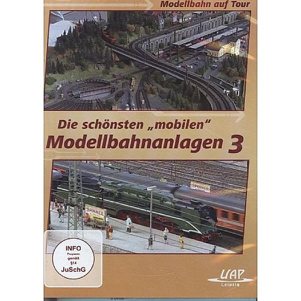 Die schönsten mobilen Modellbahnanlagen.Tl.3,1 DVD