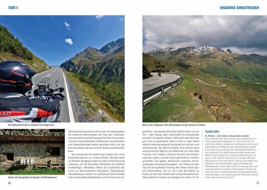 Die schönsten Motorradtouren Schweiz Buch versandkostenfrei - Weltbild.ch