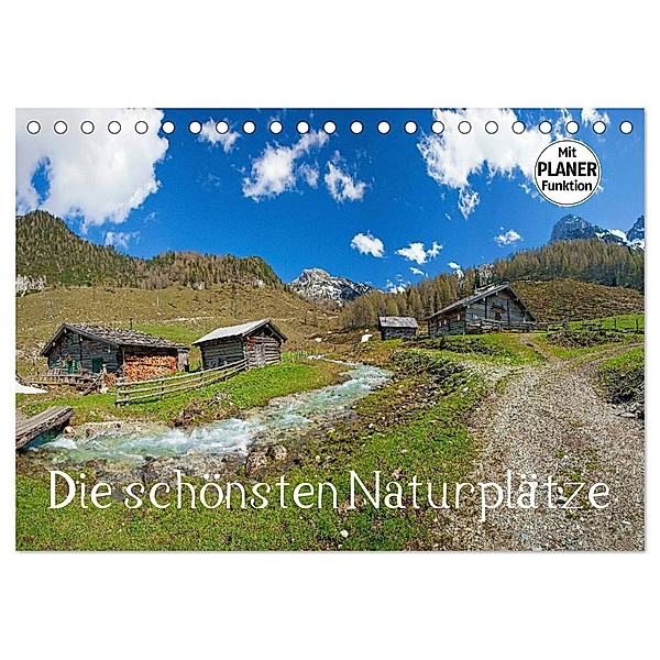 Die schönsten Naturplätze (Tischkalender 2024 DIN A5 quer), CALVENDO Monatskalender, Christa Kramer