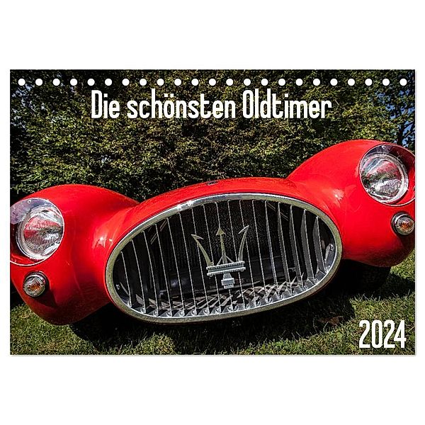 Die schönsten Oldtimer 2024 (Tischkalender 2024 DIN A5 quer), CALVENDO Monatskalender, Stefan Anker