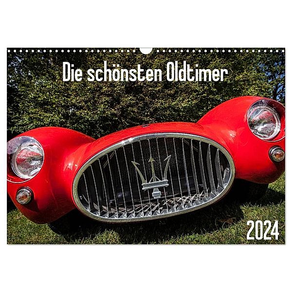 Die schönsten Oldtimer 2024 (Wandkalender 2024 DIN A3 quer), CALVENDO Monatskalender, Stefan Anker