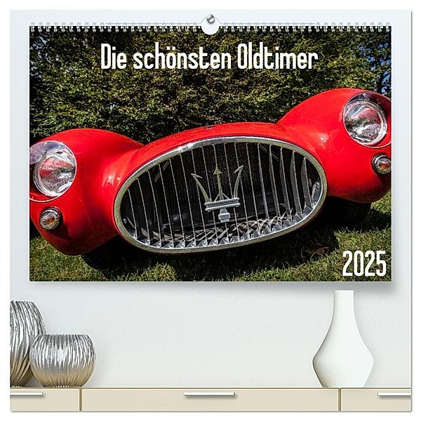 Die schönsten Oldtimer 2025 (hochwertiger Premium Wandkalender 2025 DIN A2 quer), Kunstdruck in Hochglanz, Calvendo, Stefan Anker