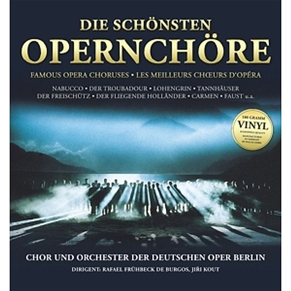Die Schönsten Opernchöre-180gr Vinyl, Chor Und Orchester Der Deutschen Oper Berlin