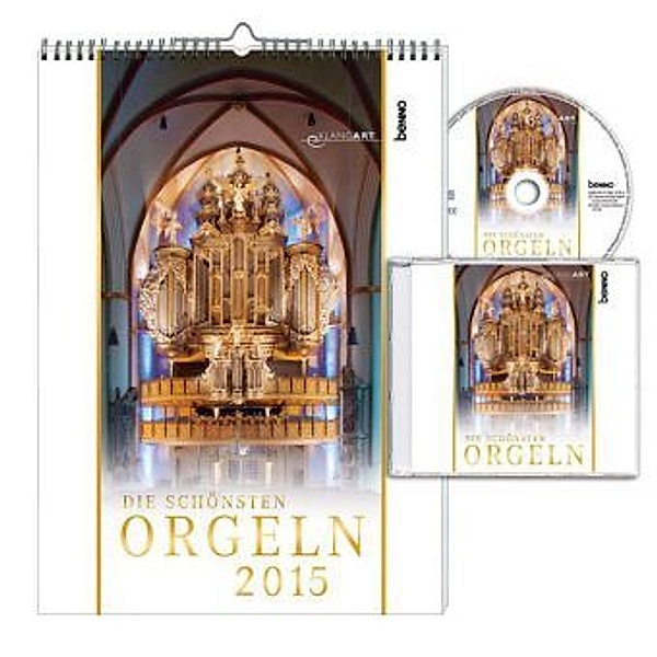 Die schönsten Orgeln 2015, m. 1 Audio-CD
