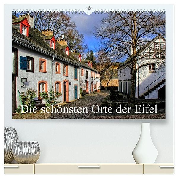 Die schönsten Orte der Eifel (hochwertiger Premium Wandkalender 2024 DIN A2 quer), Kunstdruck in Hochglanz, Arno Klatt
