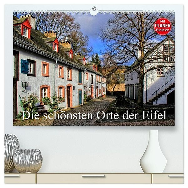 Die schönsten Orte der Eifel (hochwertiger Premium Wandkalender 2025 DIN A2 quer), Kunstdruck in Hochglanz, Calvendo, Arno Klatt