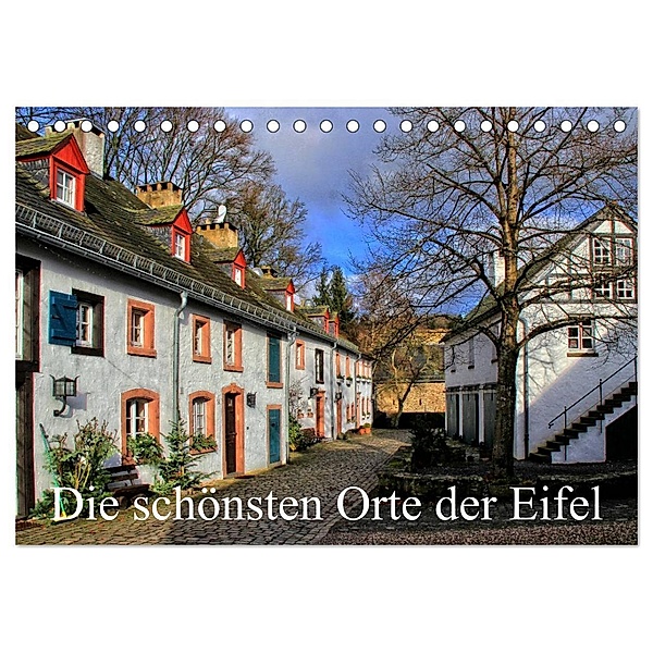 Die schönsten Orte der Eifel (Tischkalender 2024 DIN A5 quer), CALVENDO Monatskalender, Arno Klatt