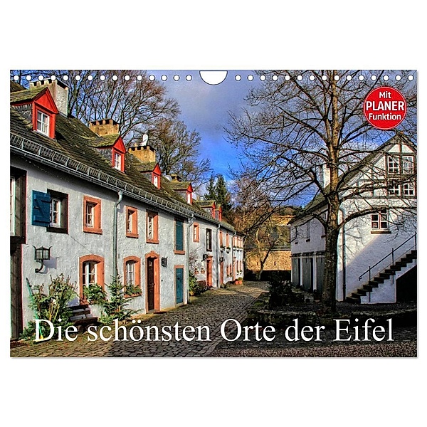 Die schönsten Orte der Eifel (Wandkalender 2024 DIN A4 quer), CALVENDO Monatskalender, Arno Klatt