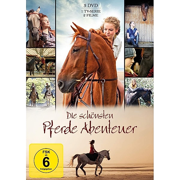 Die schönsten Pferde Abenteuer DVD-Box, June Bishop, Kieren Hutchison, Jon Voigh
