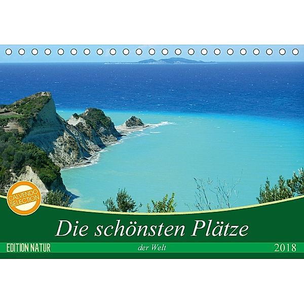 Die schönsten Plätze der Welt (Tischkalender 2018 DIN A5 quer), Carmen Vogel