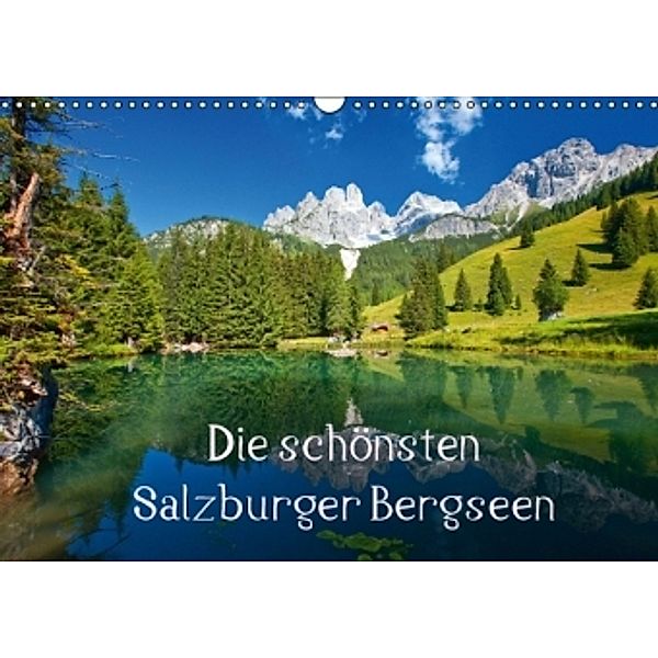 Die schönsten Salzburger Bergseen AT-Version (Wandkalender 2016 DIN A3 quer), Christa Kramer