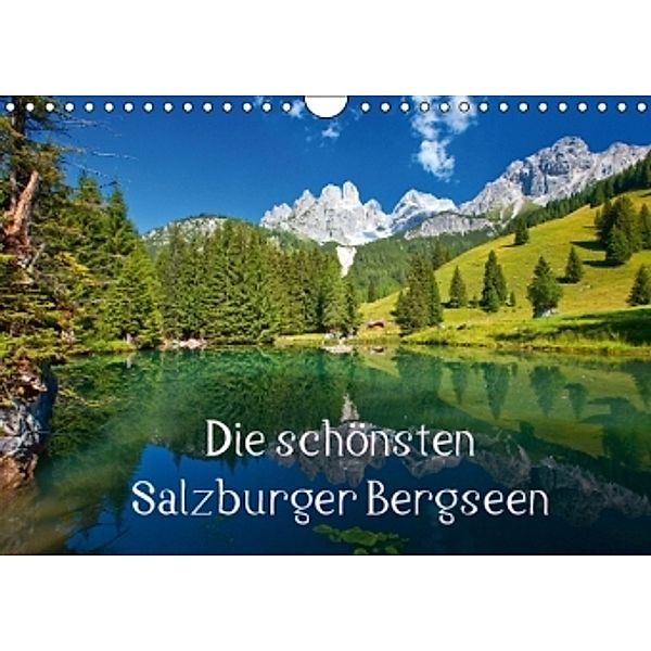Die schönsten Salzburger Bergseen AT-Version (Wandkalender 2016 DIN A4 quer), Christa Kramer