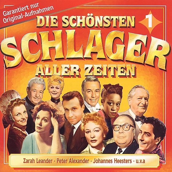 Die Schönsten Schlager Aller 1, Diverse Interpreten