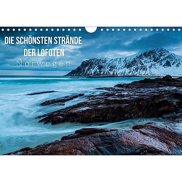 Die schönsten Strände der Lofoten - Norwegen (Wandkalender 2021 DIN A4 quer), Mikolaj Gospodarek